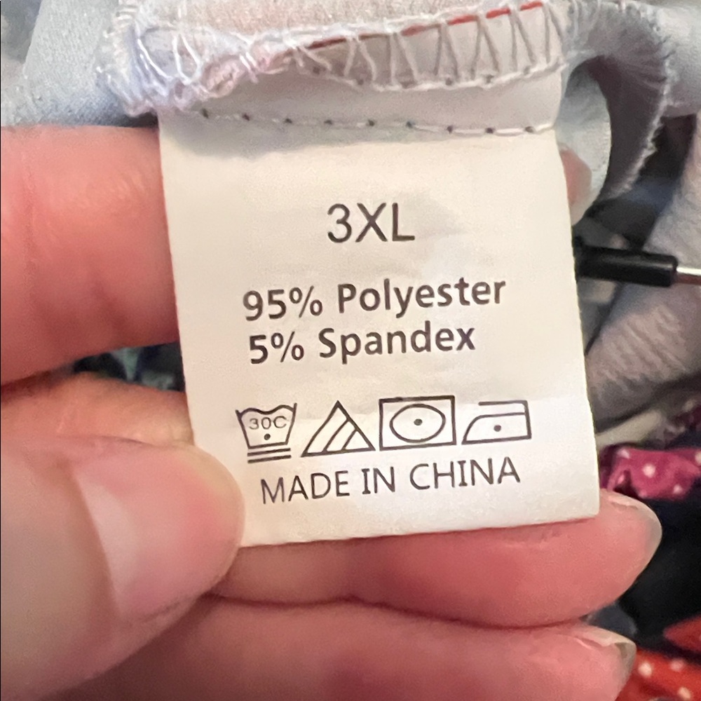 #1032+ Colorful Floral Patterned Pants - Picture 4 of 11